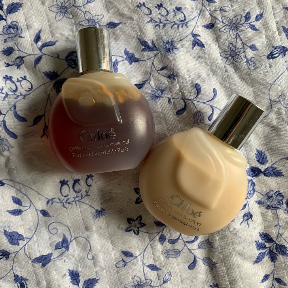 Rare Chloé Shower Gel & Lotion 3.3oz